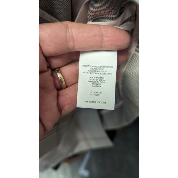 Cabi gray plaid sleuth career Blazer jacket size 8 - Picture 12 of 12